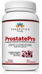 ProstatePro – 33 Herbs Noticed Palmetto Prostate Wellness Dietary supplements For Adult men | Cut down Urination | Hair Growth w/ DHT Blocker | Beta Sitosterol, Pygeum and Noticed Palmetto for Adult men Prostate Help, 90 Capsules